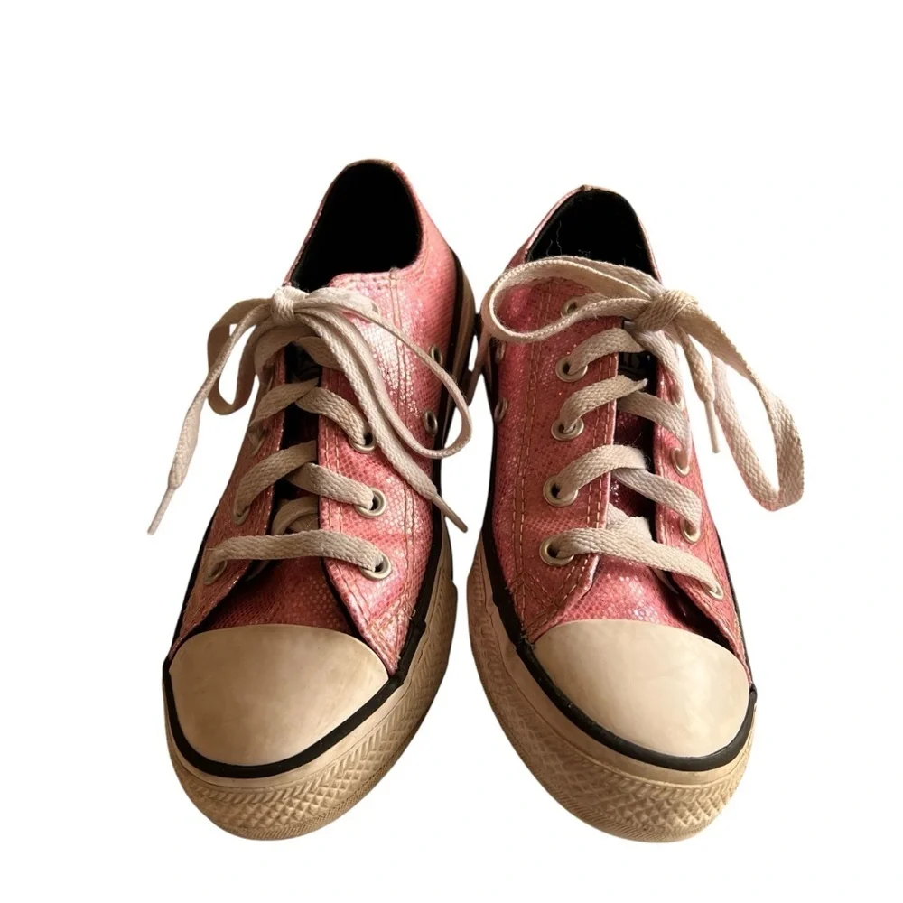 Chuck Taylor All Star Prism Glitter Youth Size 1 - Picture 5 of 11